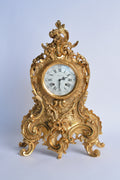 Antique French Ormolu Eight Day Clock