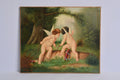 cherub angel oil painting