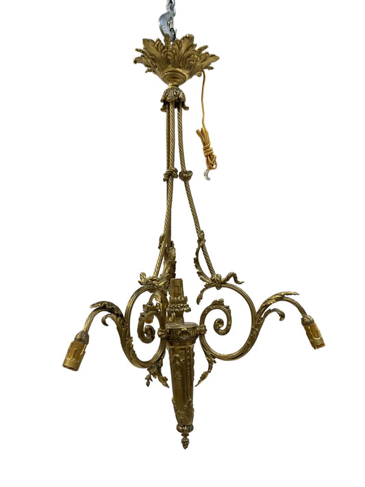 neoclassical chandelier