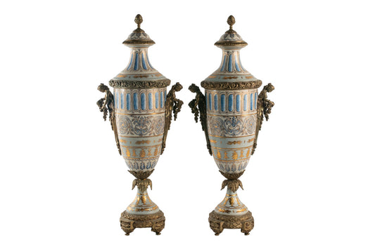 antique french ceramic vases